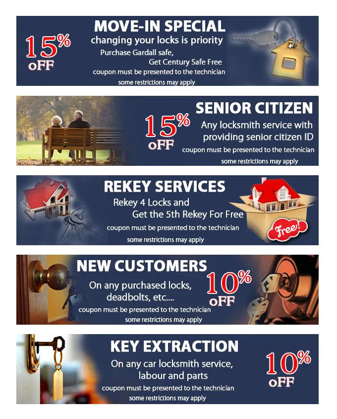 Locksmith Master Shop Miami, FL 305-307-5768 - coupon21-set-five
